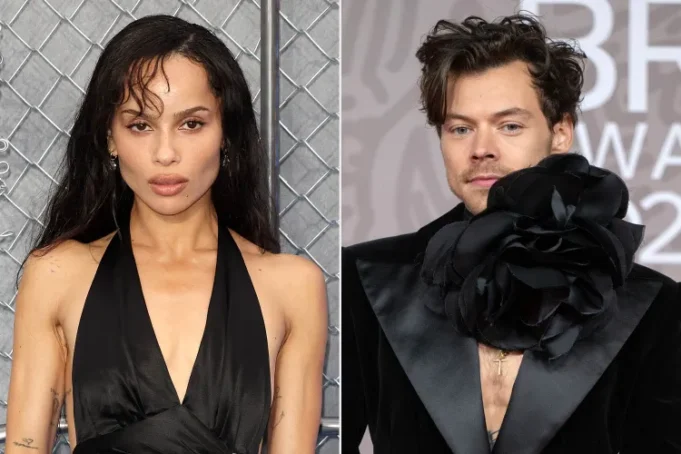 Harry Styles e Zoë Kravitz baci a Londra e passeggiate romantiche a Roma