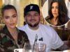 Khloe Kardashian, Kourtney Kardashian in Bond di Rob Kardashian