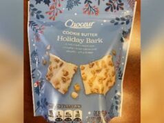 La FDA afferma che la crosta natalizia Choceur venduta da Aldi è stata richiamata da Silvestri Sweets a causa di possibili allergeni non dichiarati di grano e noci