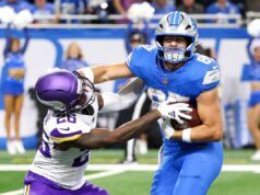 Gli Eagles hanno annunciato la notizia del quarterback dei Lions Sam LaPorta prima della partita