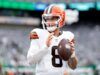 Il rapporto di Dillon Gabriel è emerso prima della partita Browns-Ravens