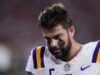 La LSU prende la decisione finale sul QB Garrett Nussmeier prima della partita in Arkansas