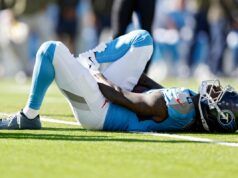 Calvin Ridley dei Titans salterà il resto del 2025 a causa di un brutale infortunio