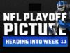 Foto dei playoff NFL 2025-26: istantanea della settimana 11