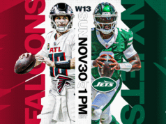 Come guardare Falcons vs Jets: streaming live NFL, canali TV