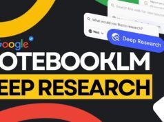 Google NotebookLM Deep Research, AI Research Assistant aggiornato