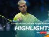 Highlights: Alcaraz batte Auger-Aliassime e organizza la resa dei conti con Sinner