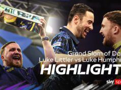 Highlights: Il nuovo numero 1 del mondo Littler sconfigge Humphries nella finale del Grande Slam