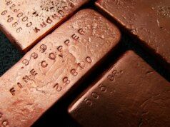 I prezzi del rame hanno registrato il maggiore aumento in oltre un decennio
