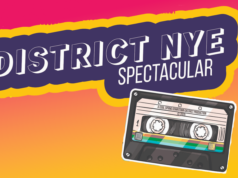 Distretto di Capodanno Stravaganza 2025 nel centro di Fayetteville