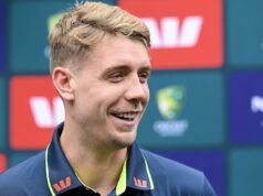 Cameron Green è stato venduto a Kolkata Knight Riders per INR 25,20 crore (AUD $ 4,17 milioni)