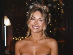 La splendida WAG di Scott McTominay, soprannominata “Regina d’Italia”, stupisce con un abito trasparente