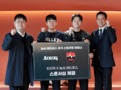 Nongshim RedForce si assicura la partnership con la piattaforma di streaming CHZZK