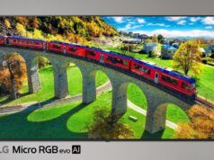 LG ha annunciato un nuovo televisore micro RGB in tre dimensioni di schermo gigante