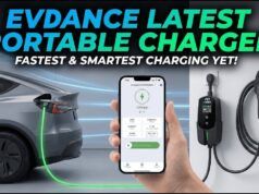 Caricabatterie portatile per veicoli elettrici, 24 A livello 2 per la ricarica a casa o in viaggio