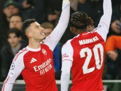 Club Brugge 0 x 3 Arsenal