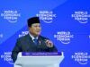 Nel suo discorso al WEF, Prabowo ha sottolineato il suo sostegno allo Stato di diritto