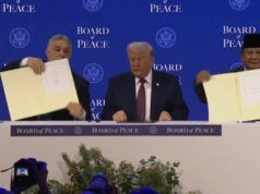 Elenco dei 26 Stati membri fondatori del Consiglio per la pace di Gaza, inclusa l’Indonesia