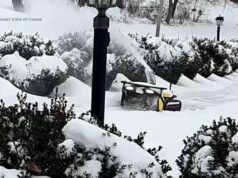 Spazzaneve robot: un video virale mostra lo spazzaneve autonomo Yarbo in azione a Chester, nel New Jersey