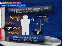 In che modo la frescura del vento ti rinfresca?