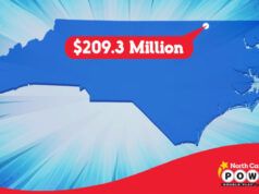 Il vincitore del jackpot NC Powerball si fa avanti per rivendicare il premio di $ 209 milioni