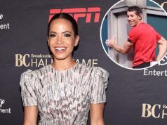 Elle Duncan condivide il piano in caso di caduta