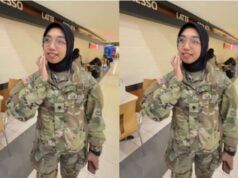 Kezia Syifa, una cittadina indonesiana che indossa l’hijab e si è arruolata nell’esercito americano, raccoglie pro e contro e discussioni sui social media