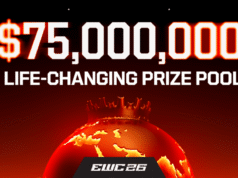 La Coppa del Mondo di Esports 2026 avrà un montepremi di 75 milioni di dollari