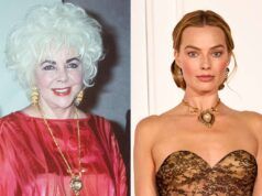 Margot Robbie indossa una collana di Elizabeth Taylor alla premiere di ‘Cime tempestose’