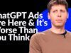 ChatGPTT supportato da pubblicità e il costo reale della privacy degli utenti oggi