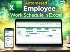 Guida alla formattazione condizionale del programma di lavoro dei dipendenti in Excel 2026