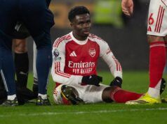 L’Arsenal fornisce aggiornamenti sull’infortunio di Bukayo Saka mentre Mikel Arteta scopre il destino del derby del nord di Londra
