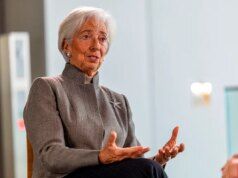 dice Lagarde "punto di partenza " Sarà a capo della BCE fino alla fine del suo mandato.