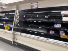 Kar NC | Le doppie tempeste invernali lasciano gli scaffali dei negozi sottili