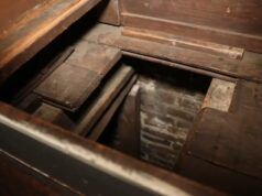 Parte della Underground Railroad trovata nell’armadio del Merchant House Museum a Manhattan
