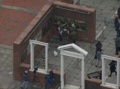 Le mostre sulla schiavitù sono in fase di restauro presso la President’s House nell’Independence Mall di Filadelfia