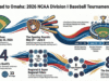 Programma del torneo di baseball della divisione I della NCAA 2026, girone e PDF stampabile – Regionali, super regionali, Men’s College World Series (Omaha)