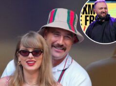 Travis Kelce e Chris Lake nel remix di “Opalite” di Taylor Swift