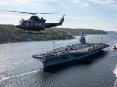 Centinaia di servizi igienici sono stati bloccati sulla portaerei più avanzata degli Stati Uniti, che è stata messa in allerta per attaccare l’Iran