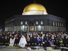 Israele ha permesso a 10mila pellegrini palestinesi di recarsi alla moschea di Al-Aqsa durante il Ramadan, l’accesso era consentito solo ad anziani e bambini