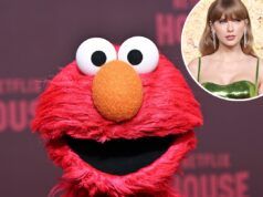 Elmo chiama Taylor Swift per aver avuto una roccia nel video “Opalite”.