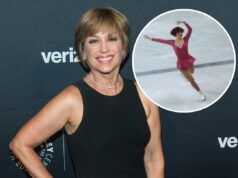 Dorothy Hamill oro olimpico 1976 dalla vita