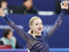 La sorella di Amber Glenn ha risposto alle critiche online