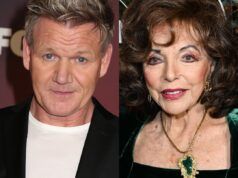 Gordon Ramsay per aver cacciato Joan Collins dal ristorante