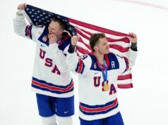 Brady Tkachuk risponde al video AI di Trump della squadra di hockey maschile degli Stati Uniti