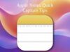 Configurazione rapida di Apple Notes per Mac, iPhone e Apple Watch