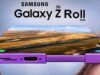 Il Galaxy Z Roll 5G è il design più esclusivo mai realizzato da Samsung