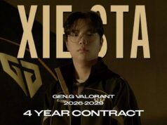 Il giocatore di VALORANT Xiesta firma un contratto quadriennale con il Gen.G
