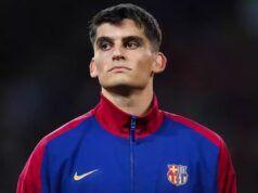 Il difensore del Barcellona Gerard Martin nel meme “Gerard Maldini”.