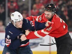 La trasmissione canadese spara colpi alla squadra di hockey degli Stati Uniti